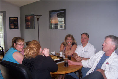 Shannon, Nicky, Lorraine, Rob, Mike
