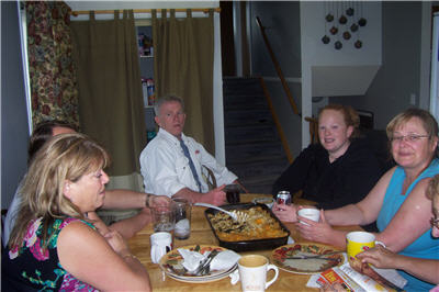 Lorraine, Rob, Mike, Shannon Nicky, Liette